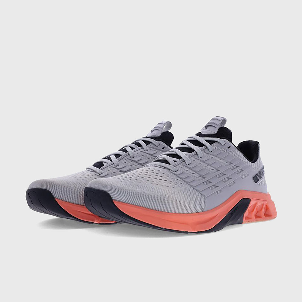 INOV8 - F-LITE MAX - WOMENS - LIGHT GREY/CORAL/BLACK