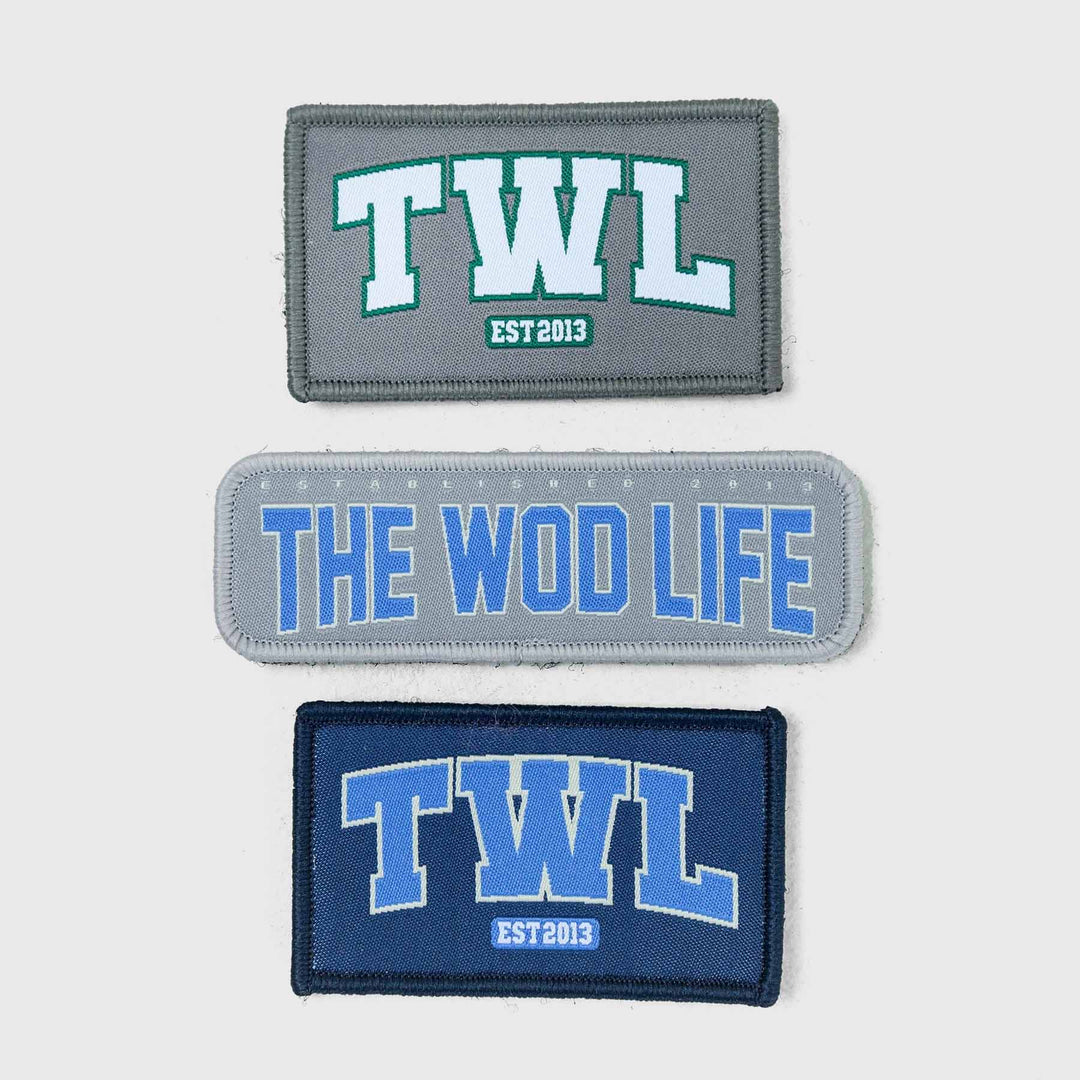 TWL - VELCRO PATCHES - VARSITY - 3 PACK