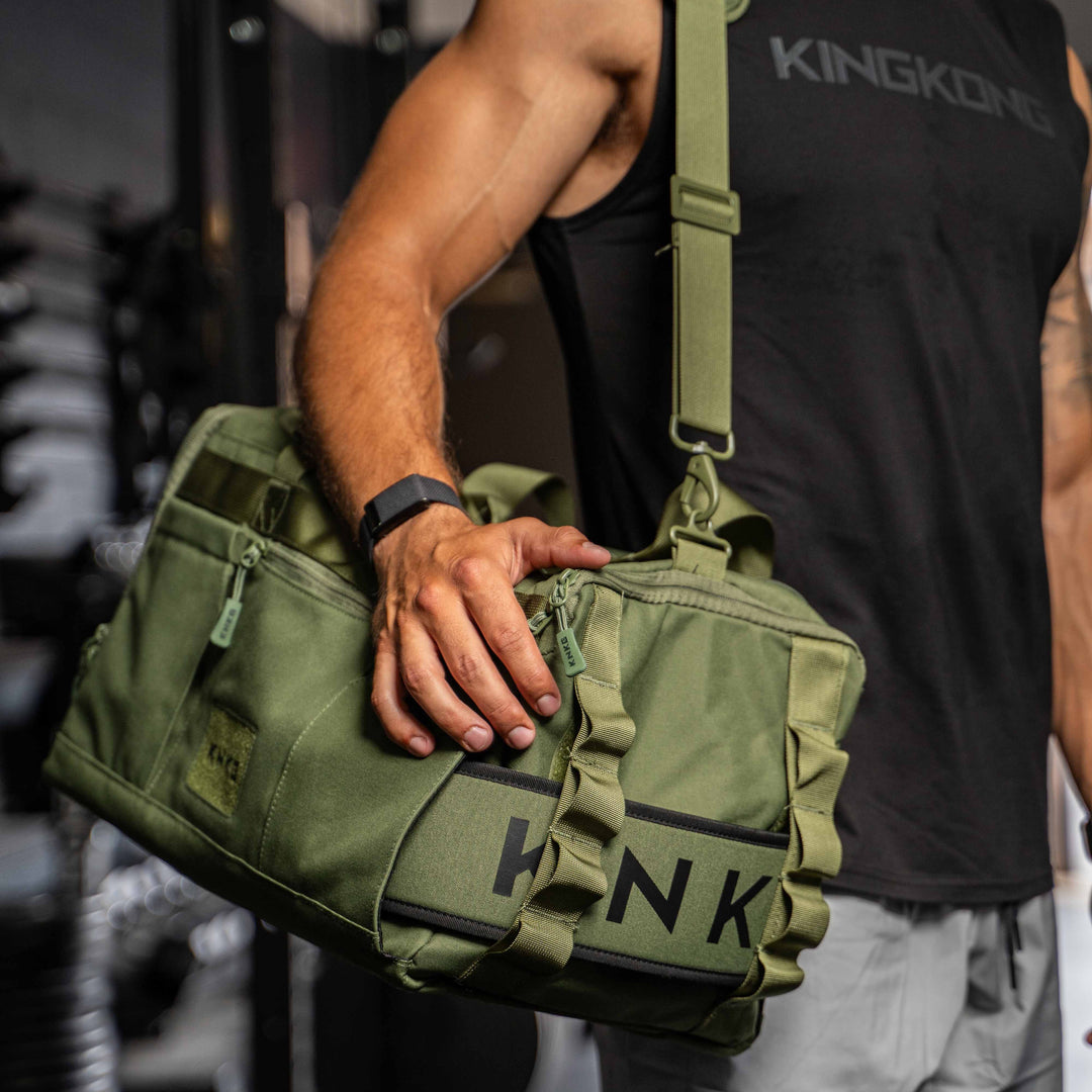 King Kong CORE 35L gym duffel in Green