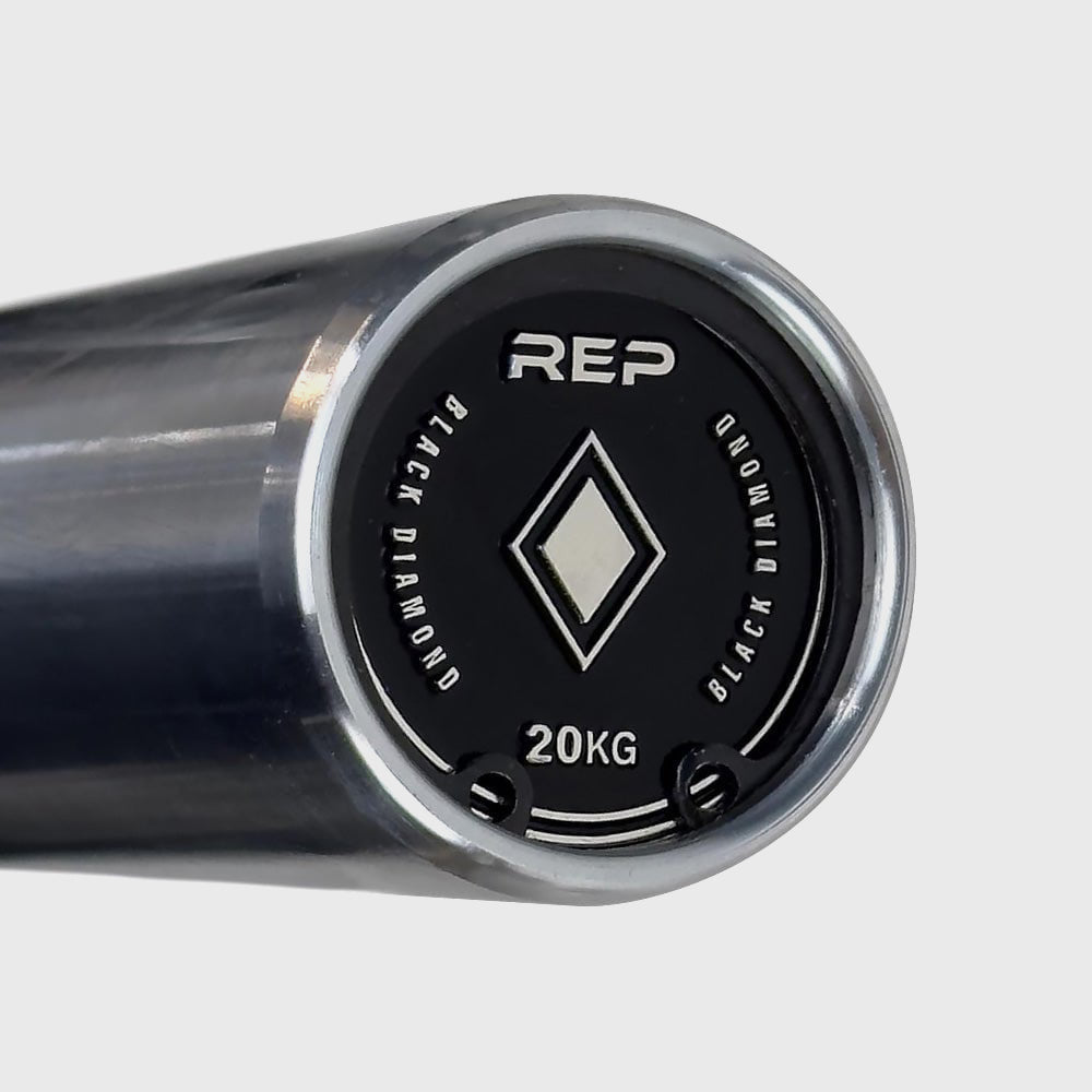 REP Fitness Black Diamond Power Bar - 20kg