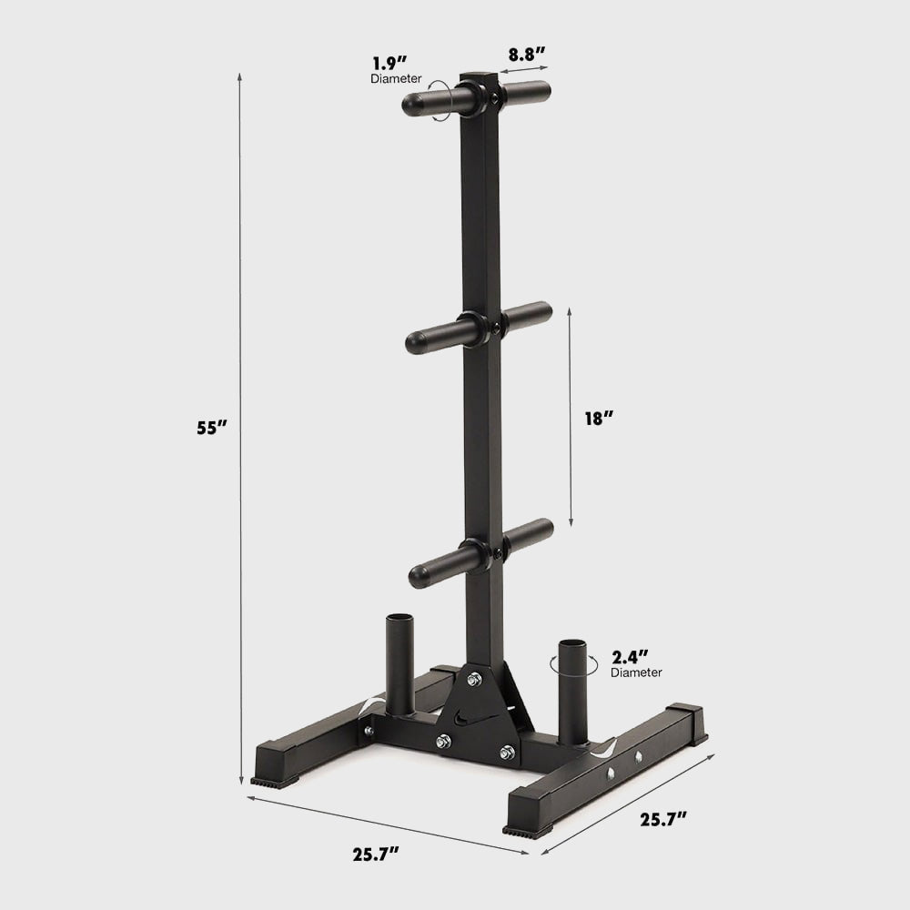 Nike Strength Plate Tree & Barbell Holder