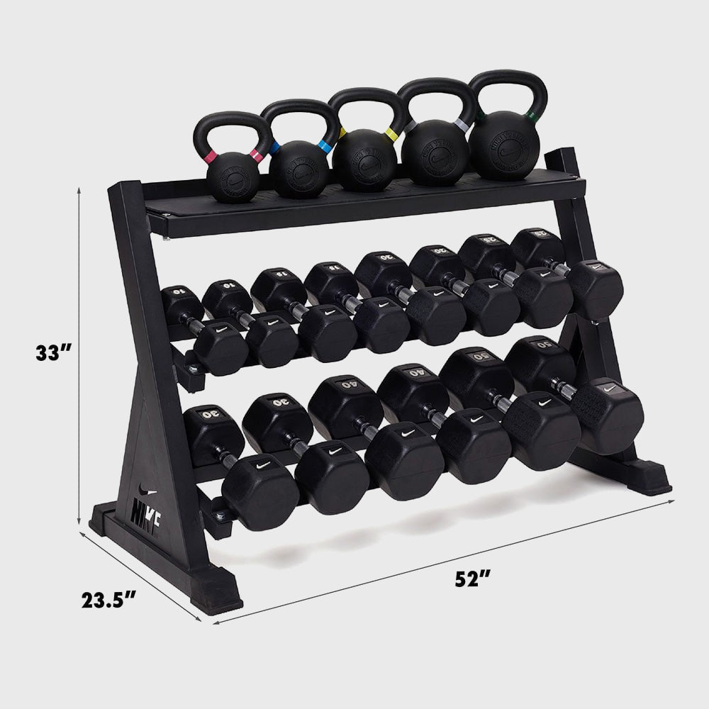 Nike Strength Kettlebell & Dumbbell Storage Rack