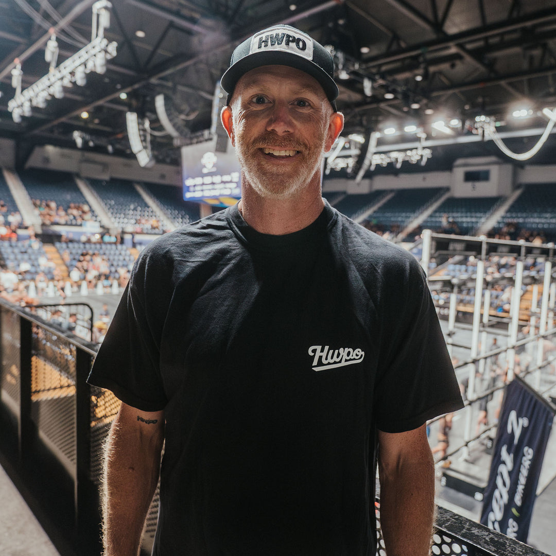 HWPO - STATEMENT T-SHIRT - BLACK/WHITE