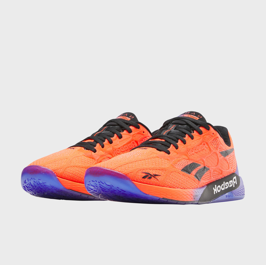 REEBOK NANO PRO MEN'S FLASH ORANGE/BLACK/ROYAL PURPLE – TWL
