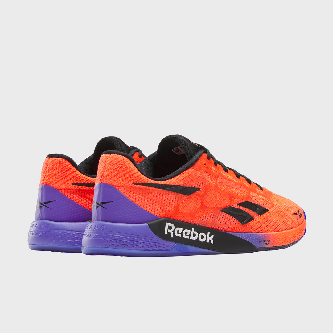 REEBOK - NANO PRO - MEN'S - FLASH ORANGE/BLACK/ROYAL PURPLE