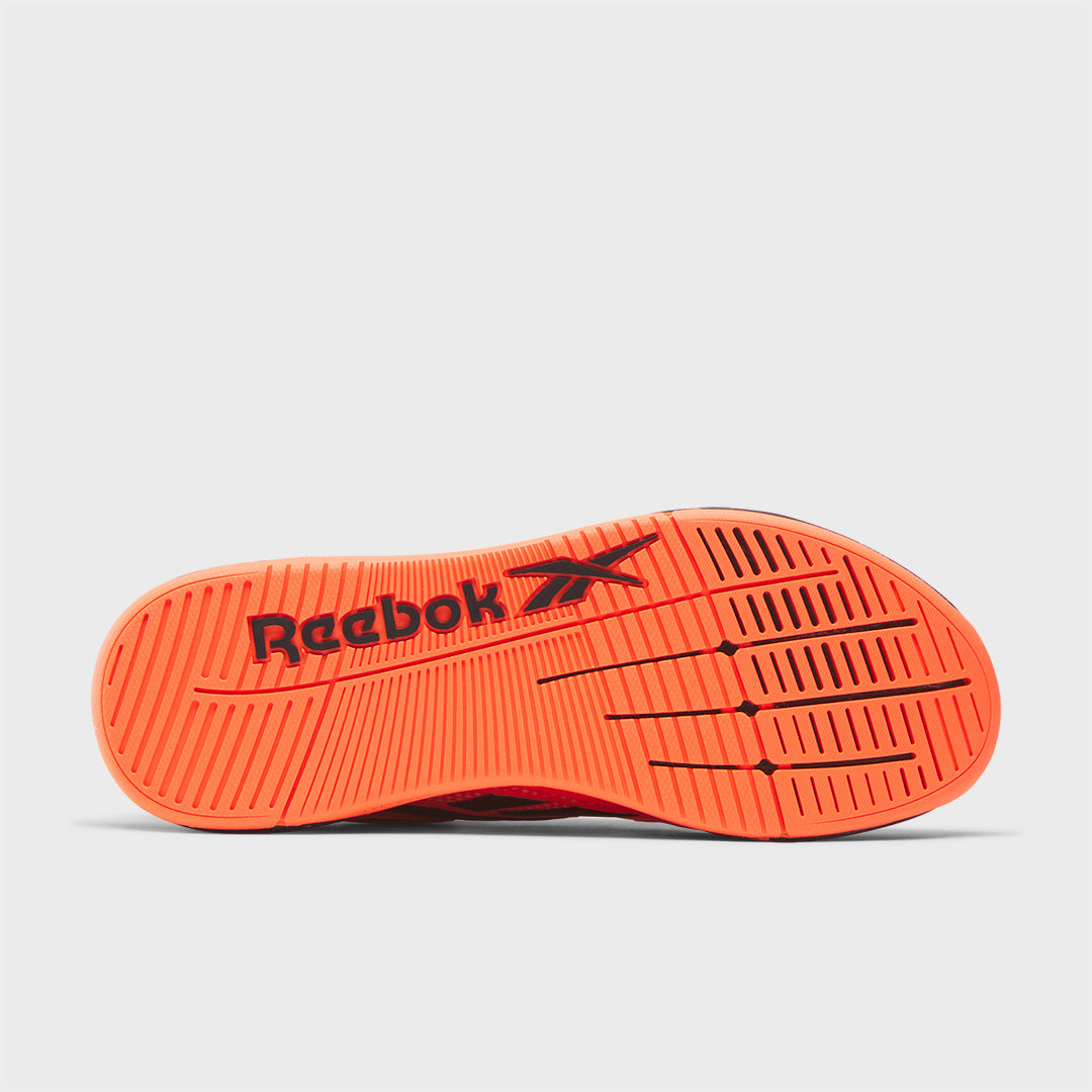 REEBOK - NANO X5 EDGE - MEN'S - FLASH ORANGE/FTWR WHITE/BLACK