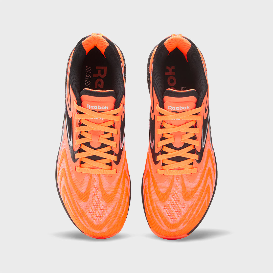 REEBOK - NANO X5 EDGE - MEN'S - FLASH ORANGE/FTWR WHITE/BLACK – TWL