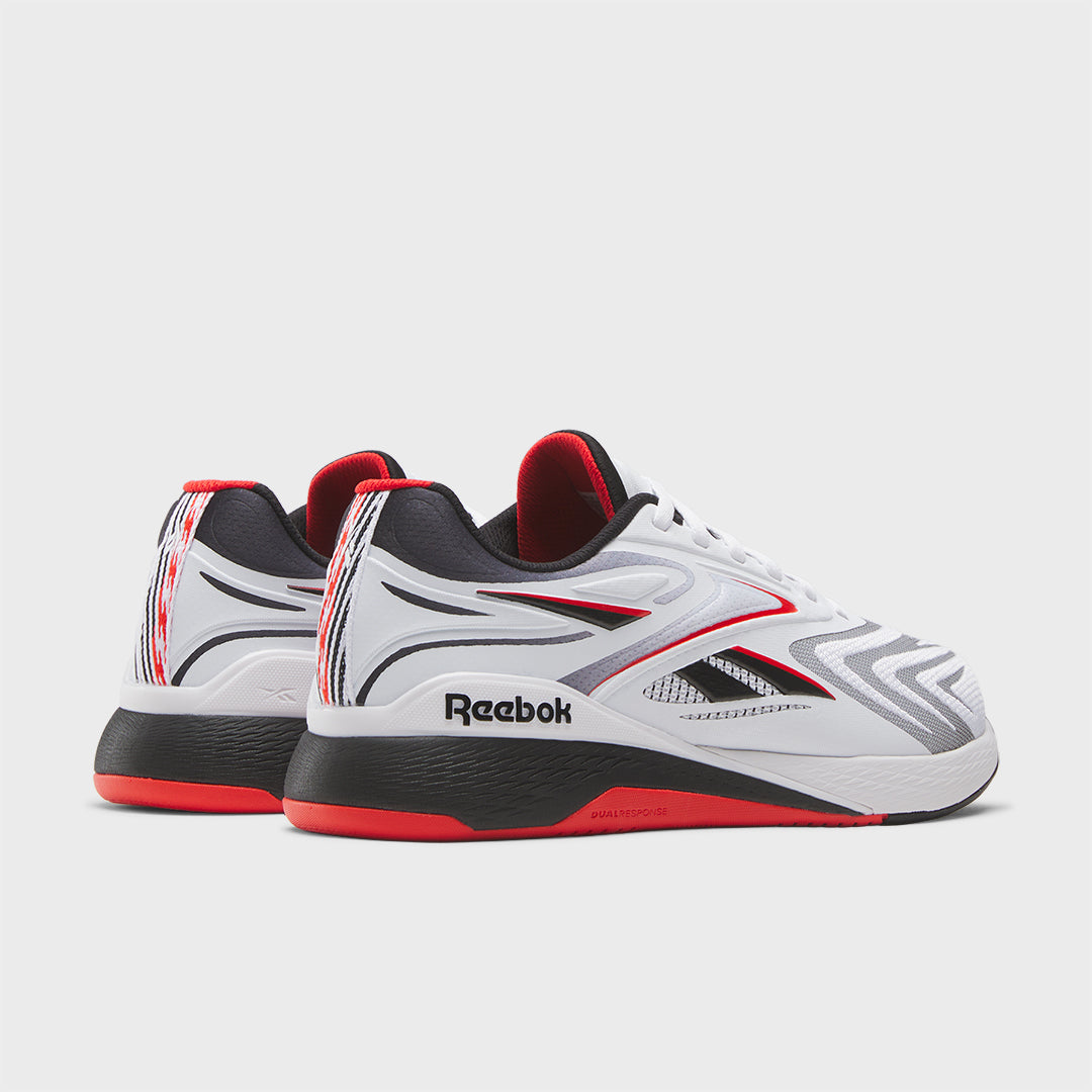 REEBOK - NANO X5 EDGE - MEN'S - WHITE/BLACK/SPORT RED – TWL