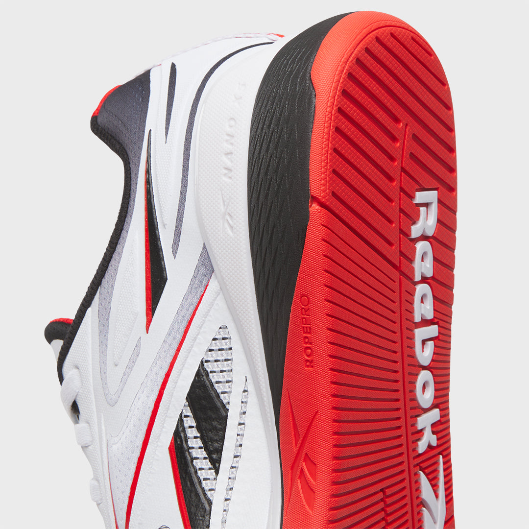 REEBOK - NANO X5 EDGE - MEN'S - WHITE/BLACK/SPORT RED