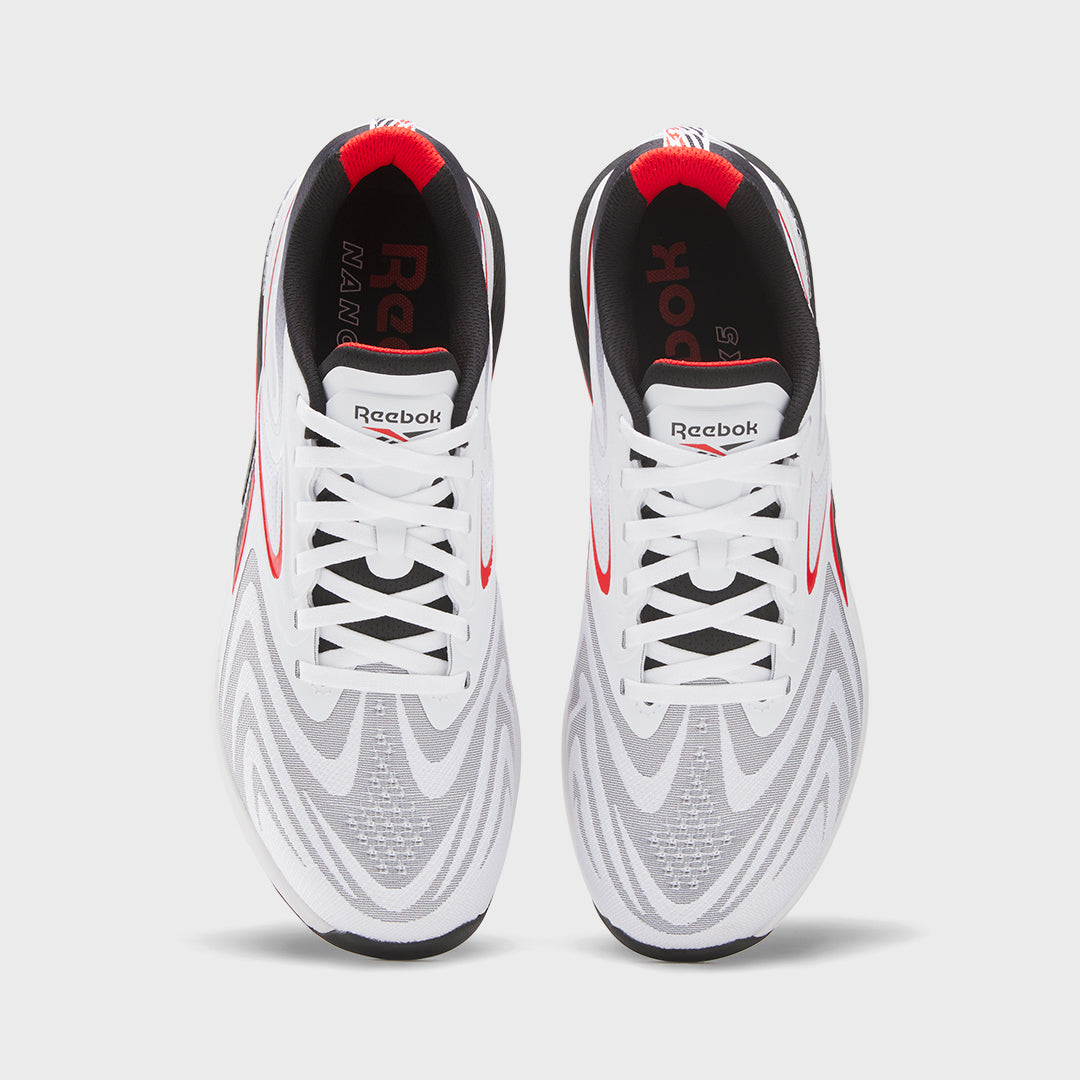 REEBOK - NANO X5 EDGE - MEN'S - WHITE/BLACK/SPORT RED
