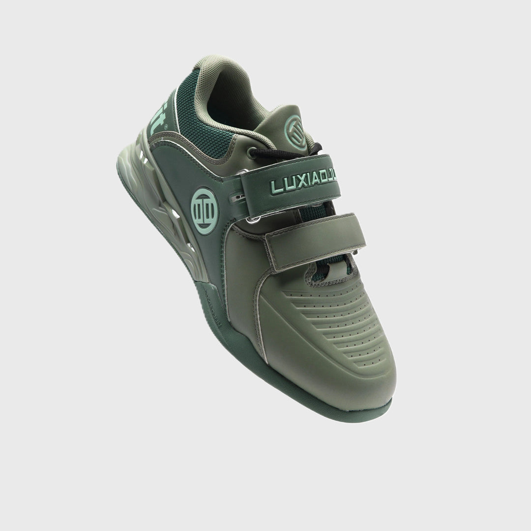 LUXIAOJUN - CrossFit® PowerPro Weightlifting Shoes by LU (Ranger Green)