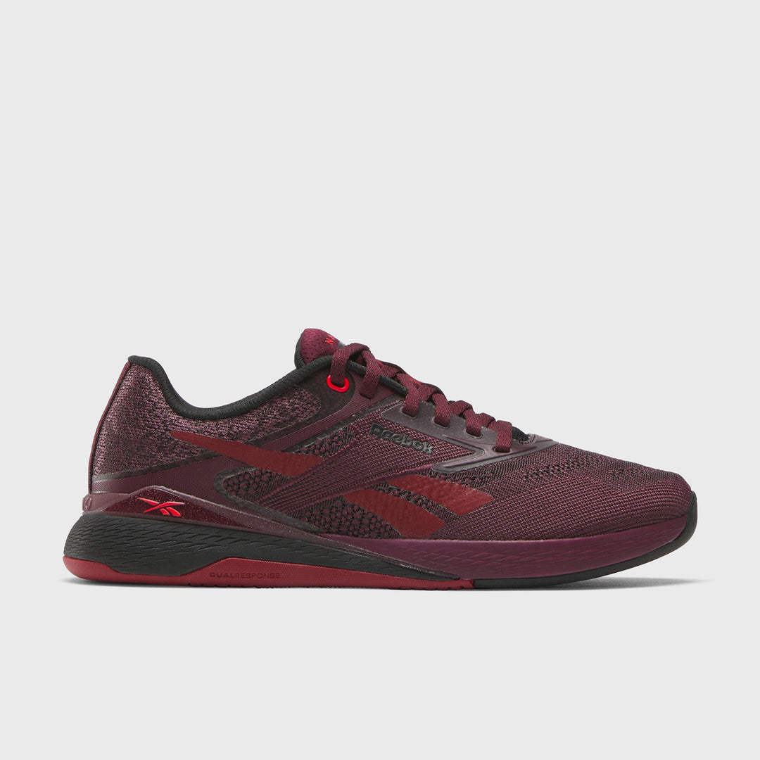REEBOK - NANO X5 - WOMEN'S - BLACK CHERRY/BLACK/RETRO RED