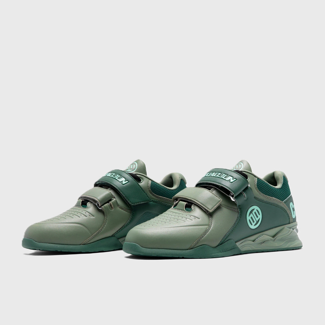 LUXIAOJUN - CrossFit® PowerPro Weightlifting Shoes by LU (Ranger Green)