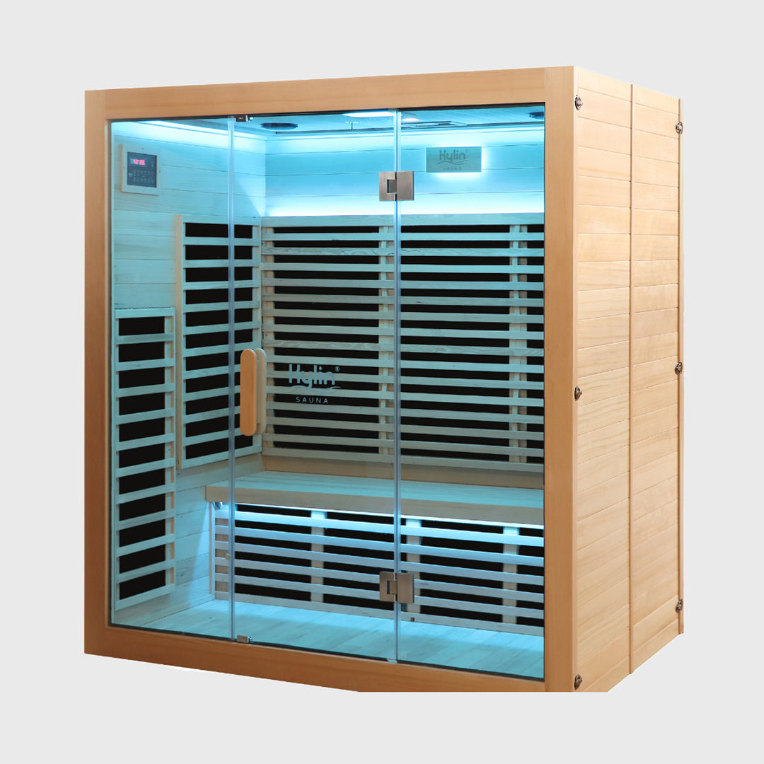 Kylin® Sauna -  Horizon Carbon Infrared Sauna Room 4 Person HL-500K