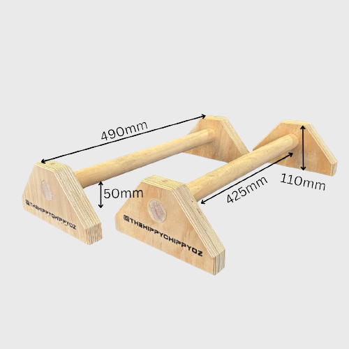 Hippy Chippy - Handstand Parallette Pro-Series- The Pro-Master" Set