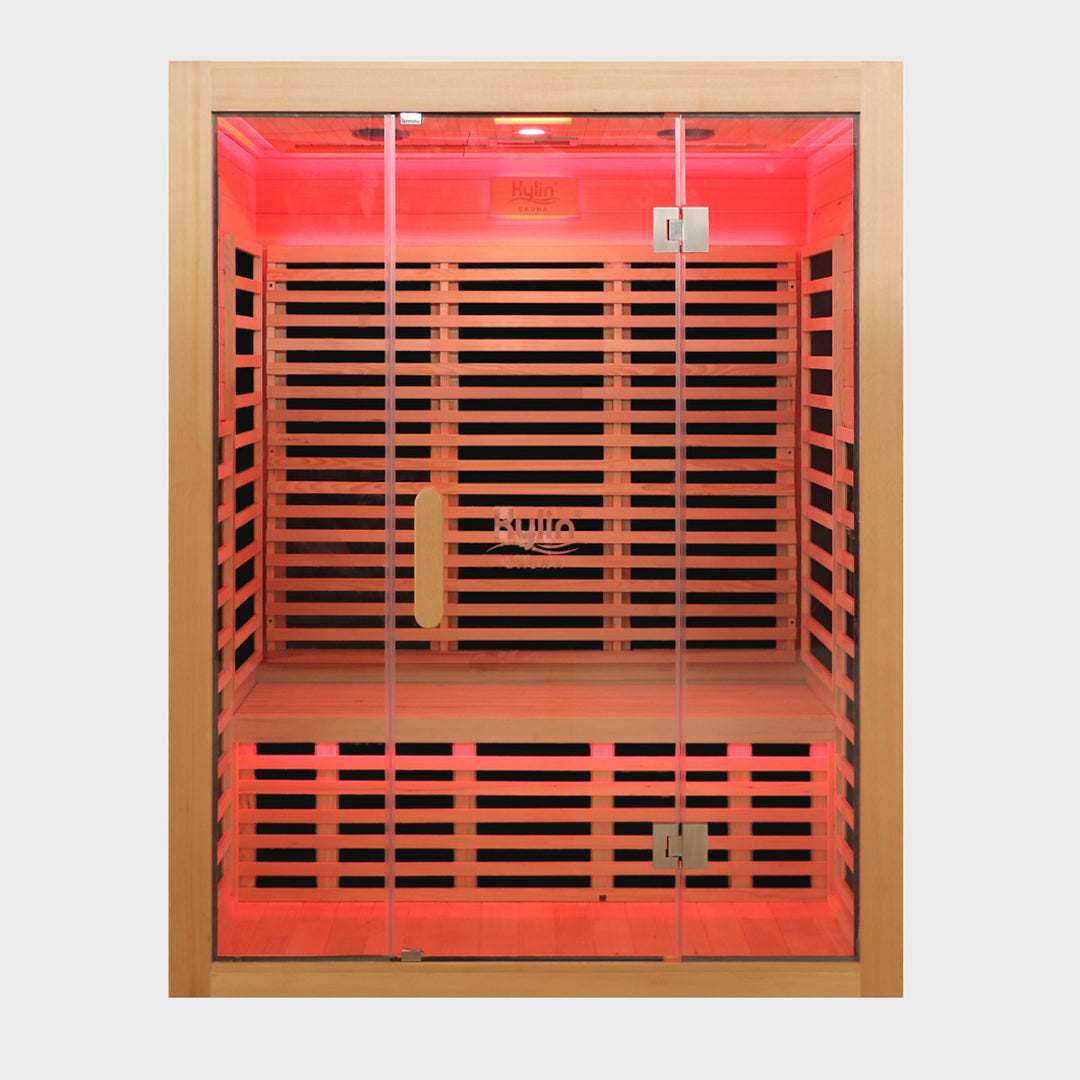 Kylin Sauna - Horizon Carbon Infrared Sauna Room 3 Person HL-400K