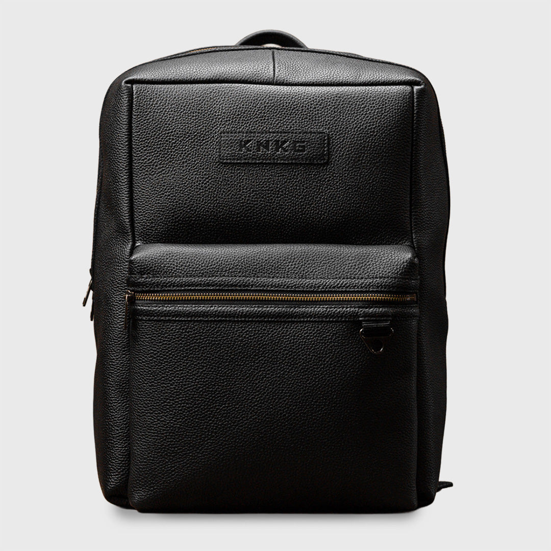 King Kong - HERITAGE Leather Backpack 23L - Black