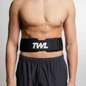 TWL - HYBRID VELCRO LIFTING BELT - BLACK