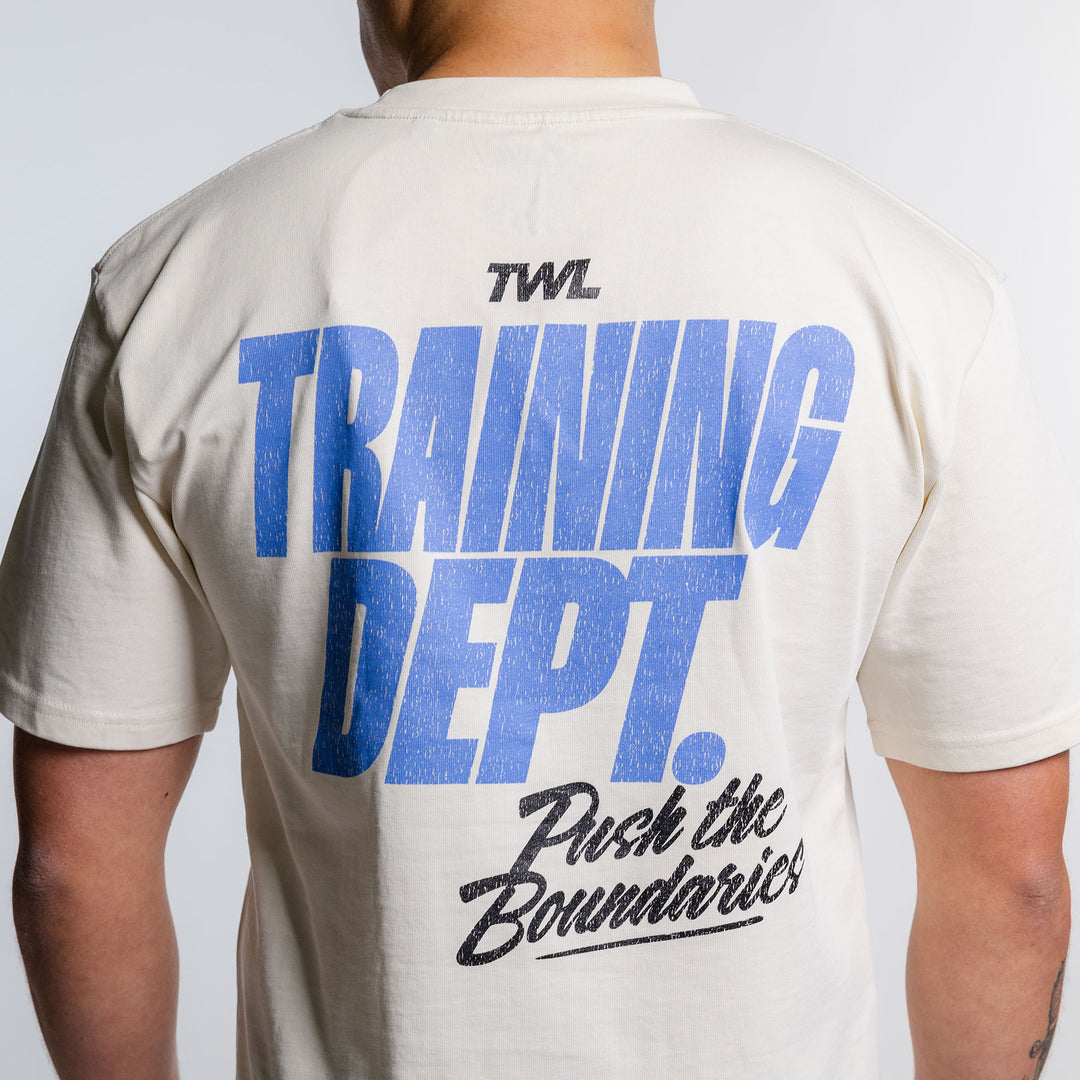 TWL - LIFESTYLE OVERSIZED T-SHIRT - TRAINING DEPT - BONE