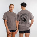 HWPO - OVERSIZED T-SHIRT - FADED GRAY