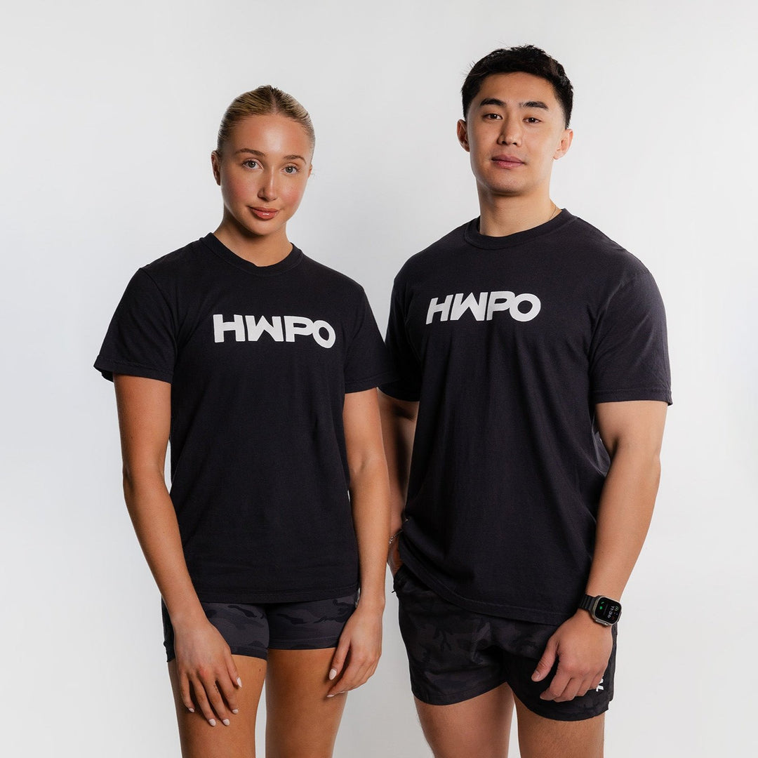 HWPO - CLASSIC T-SHIRT - BLACK/WHITE