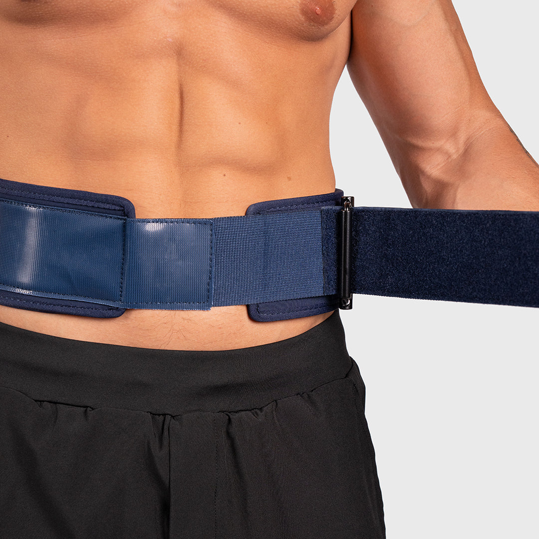 TWL - HYBRID VELCRO LIFTING BELT - 4" - DEEP NAVY
