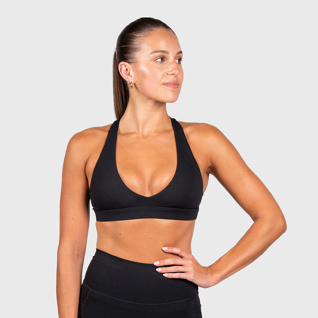 TWL -  WOMENS REFINE PURSUIT BRA - BLACK