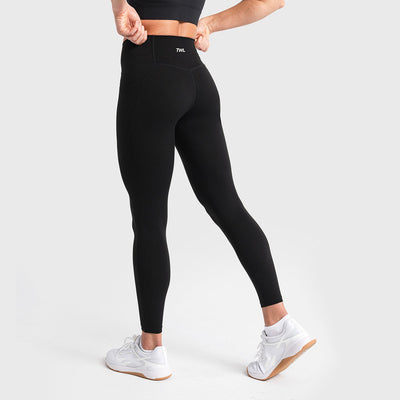 TWL - WOMEN'S REFINE TIGHTS FULL LENGTH - BLACK