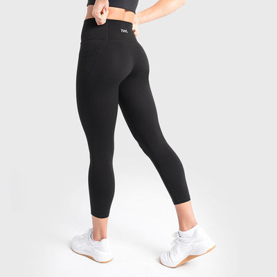 TWL - WOMEN'S REFINE TIGHTS 7/8 - BLACK