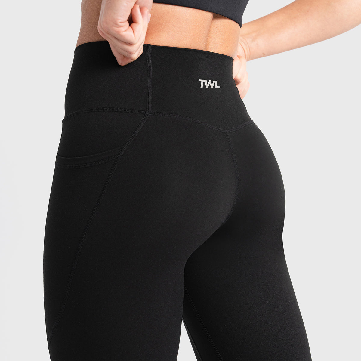 Women's Refine 7/8 Gym Tights – Black – TWL