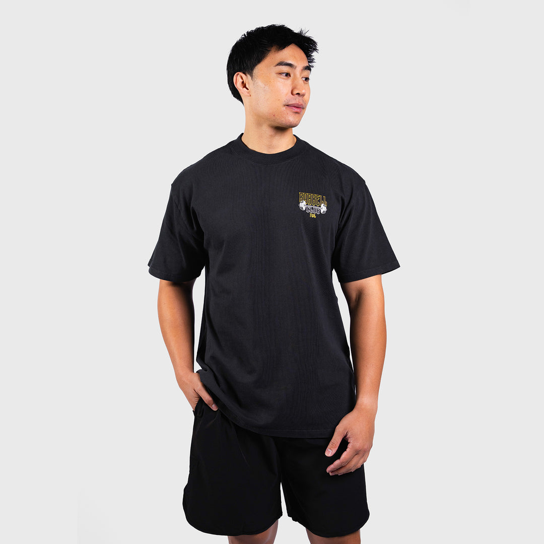 TWL - LIFESTYLE OVERSIZED T-SHIRT - BARBELL CLUB - SCORPION/FADED BLACK