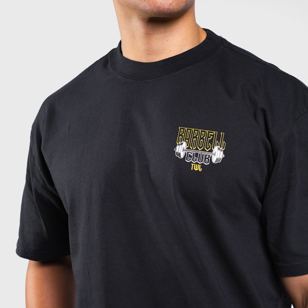 TWL - LIFESTYLE OVERSIZED T-SHIRT - BARBELL CLUB - SCORPION/FADED BLACK