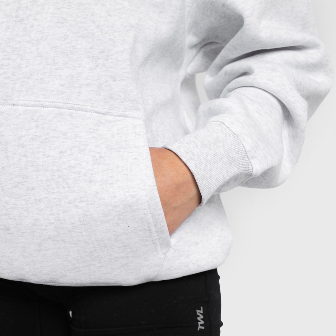 TWL - ASCEND HOODIE - EMBLEM/SPECKLED GREY