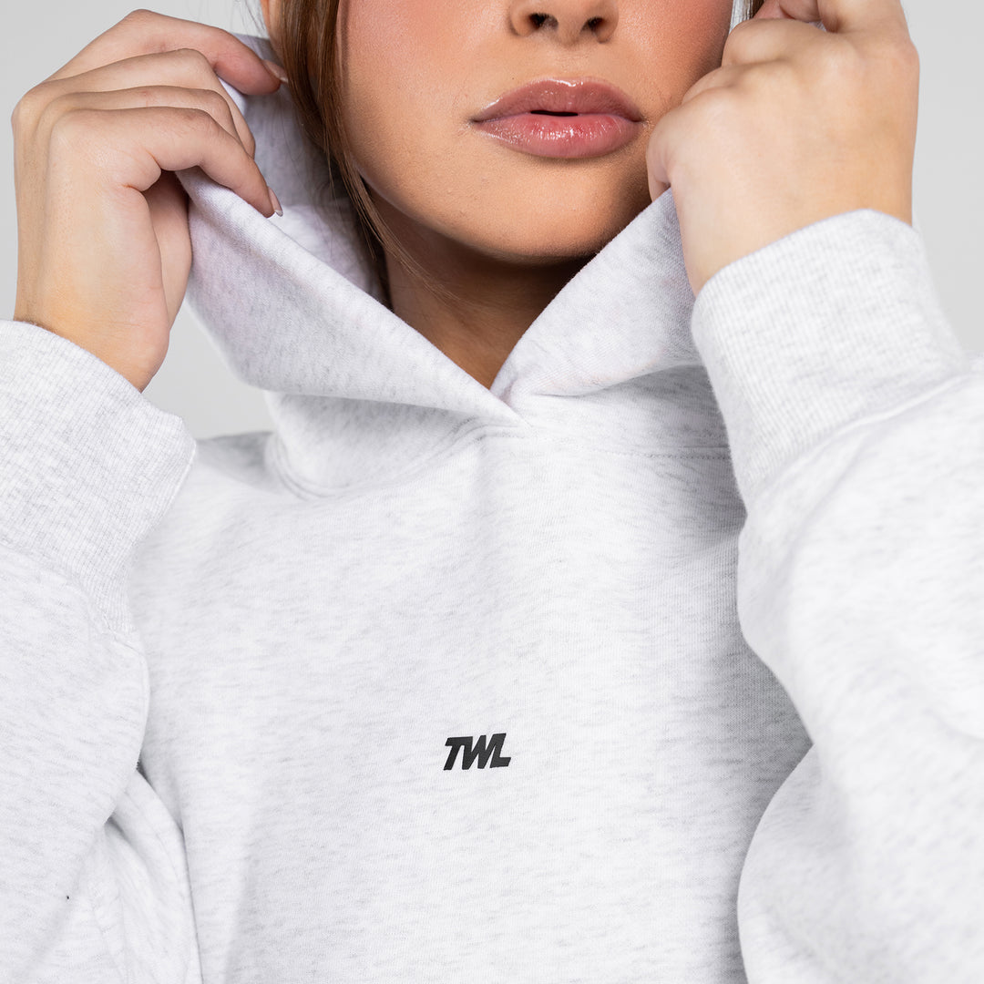 TWL - ASCEND HOODIE - EMBLEM/SPECKLED GREY