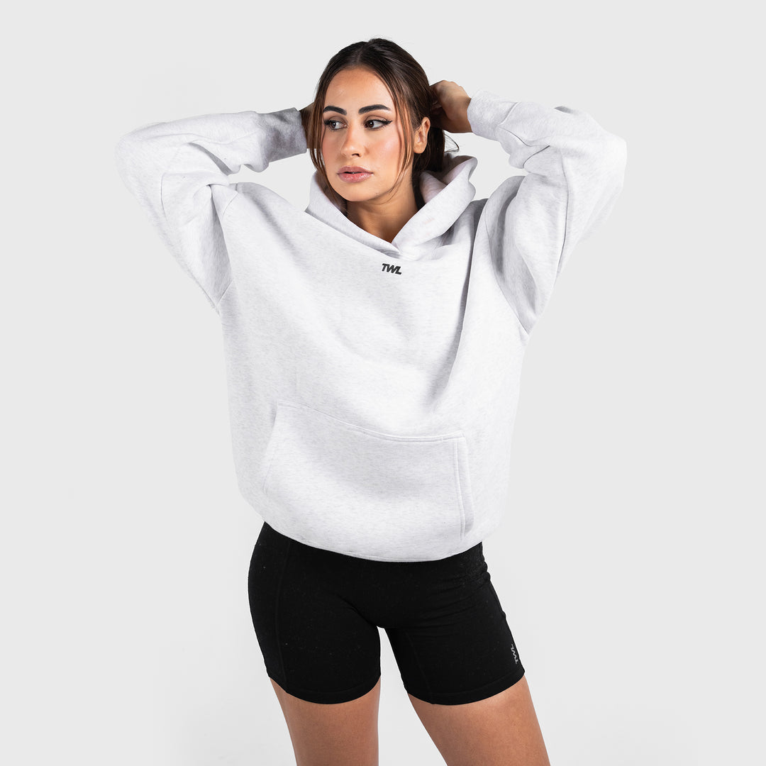 TWL - ASCEND HOODIE - EMBLEM/SPECKLED GREY