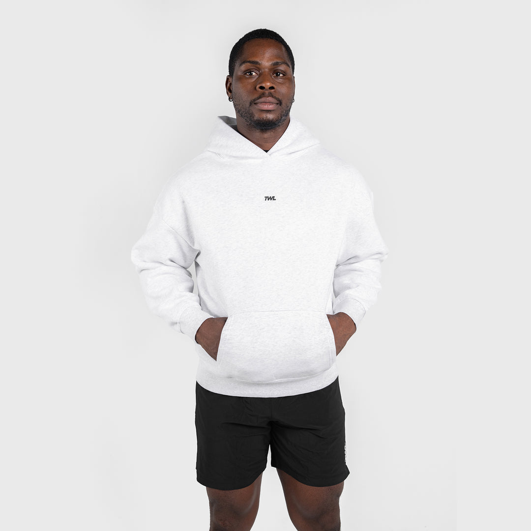 TWL - ASCEND HOODIE - EMBLEM/SPECKLED GREY