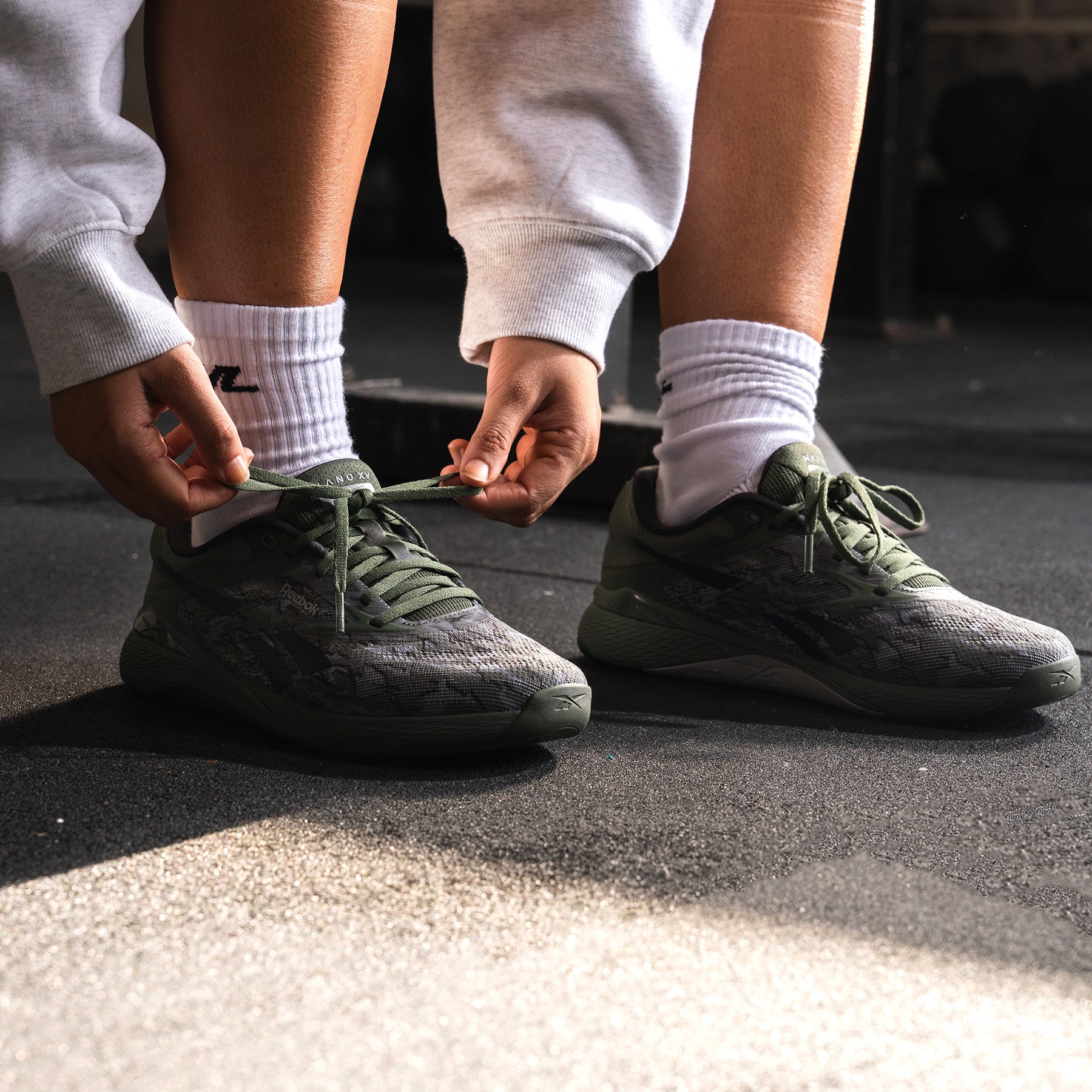 REEBOK - NANO X5 - BREAKAWAY GREEN/WASHED BLACK/GREY – TWL