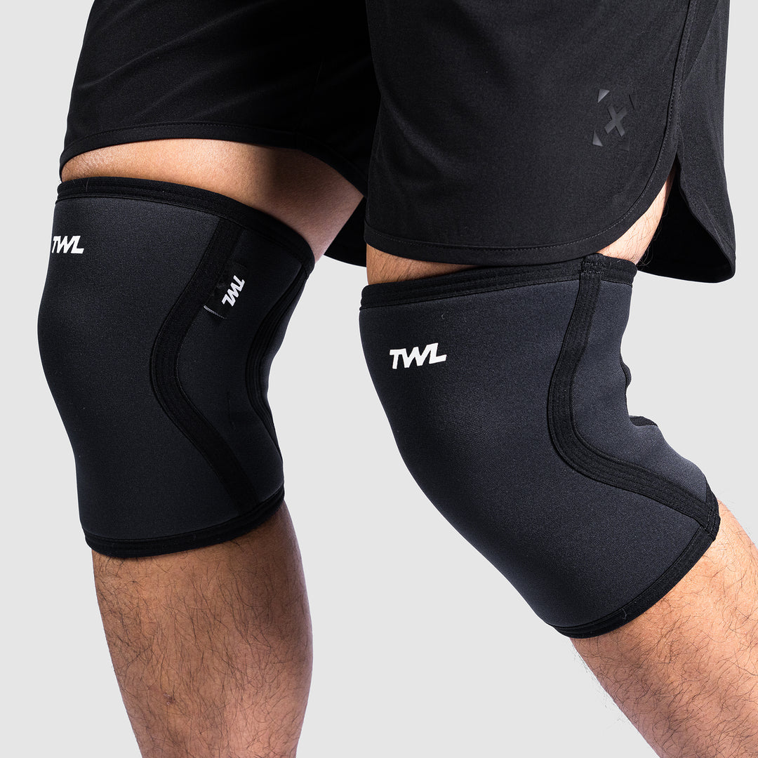 TWL - TEKNIC KNEE SLEEVES - BLACK/WHITE