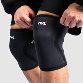 TWL - TEKNIC KNEE SLEEVES - BLACK/WHITE
