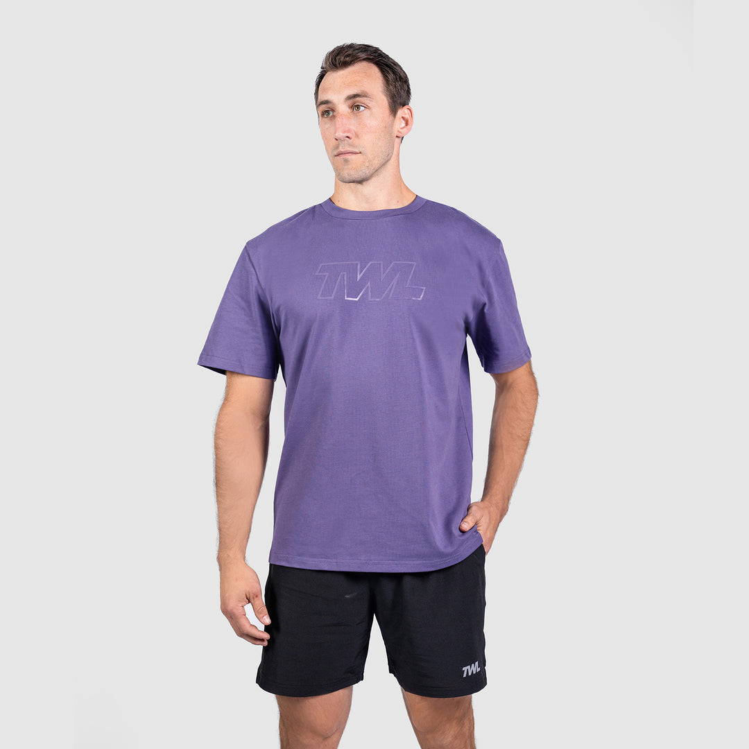 TWL - LIFESTYLE OVERSIZED T-SHIRT - ATHLETE - NIGHTFALL ECLIPSE