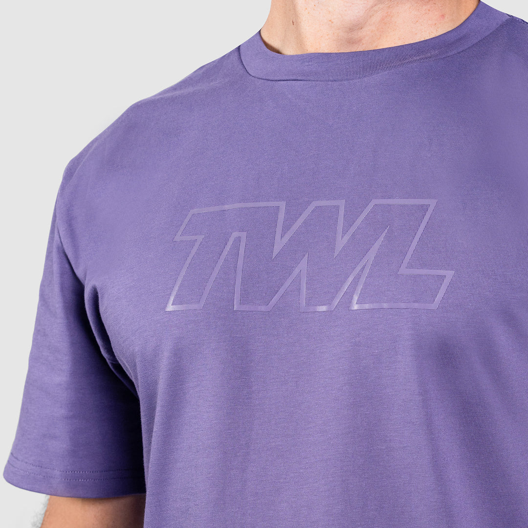 TWL - LIFESTYLE OVERSIZED T-SHIRT - ATHLETE - NIGHTFALL ECLIPSE
