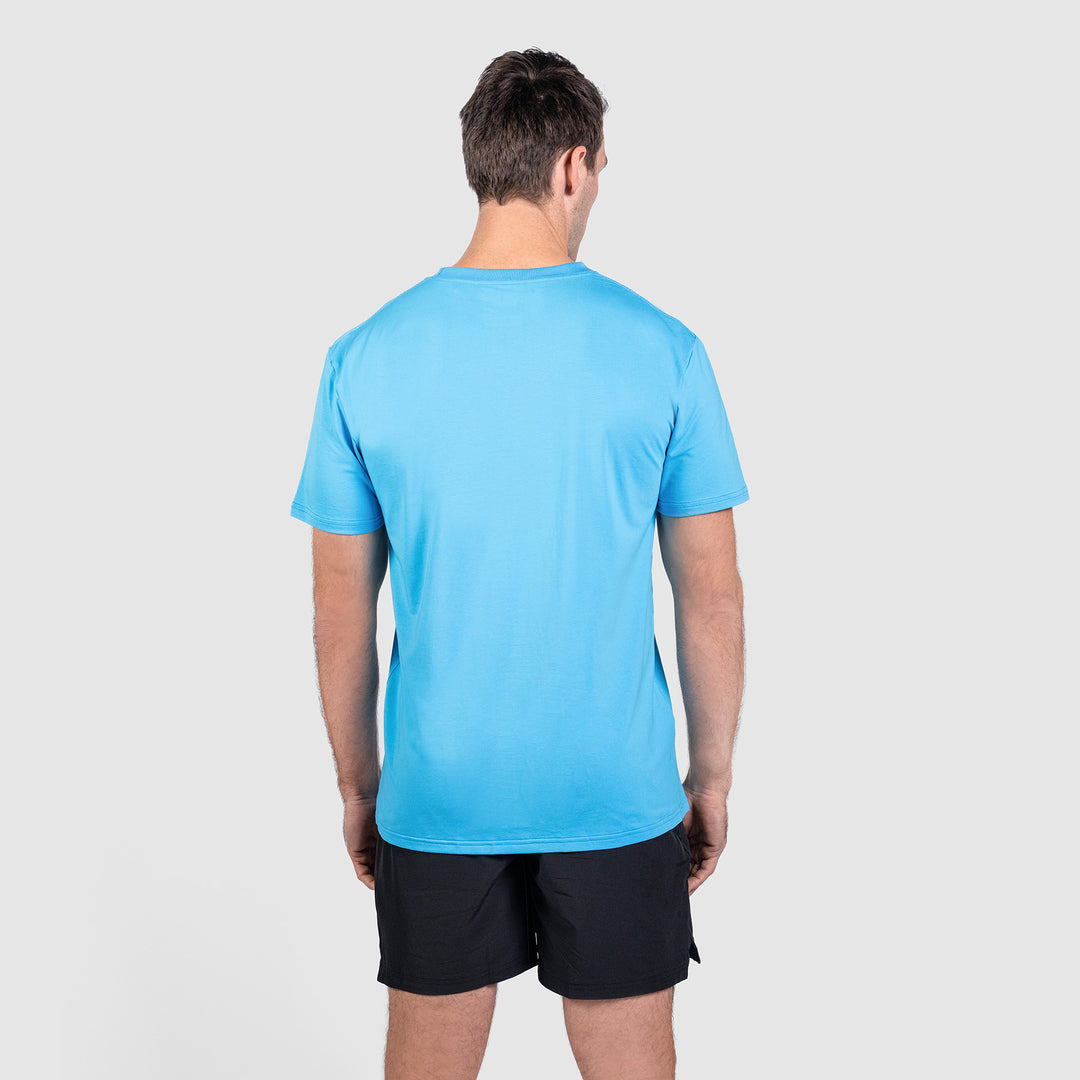 TWL - OVERSIZED T-SHIRT - ATHLETE - SKY WAVE