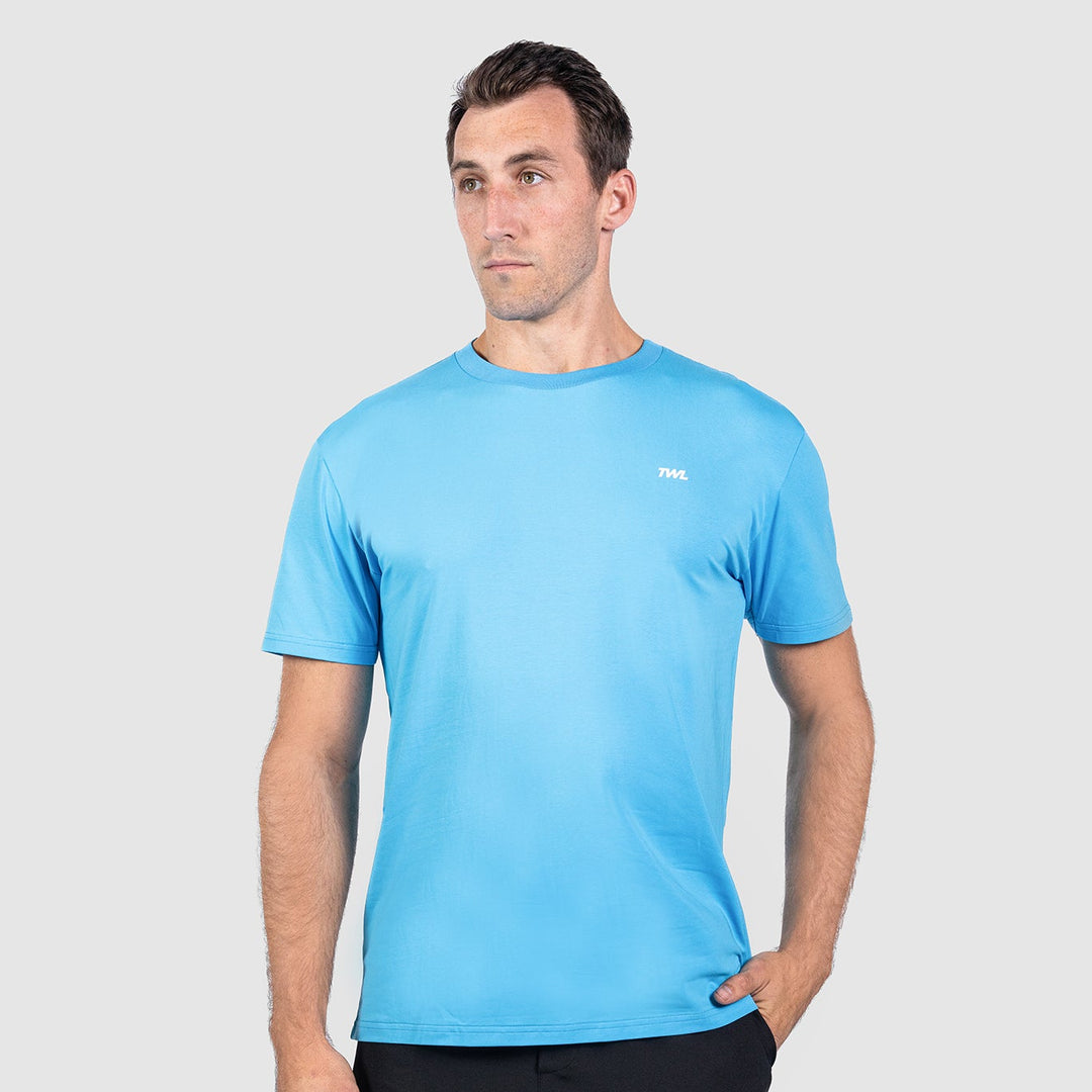 TWL - OVERSIZED T-SHIRT - EMBLEM - SKY WAVE