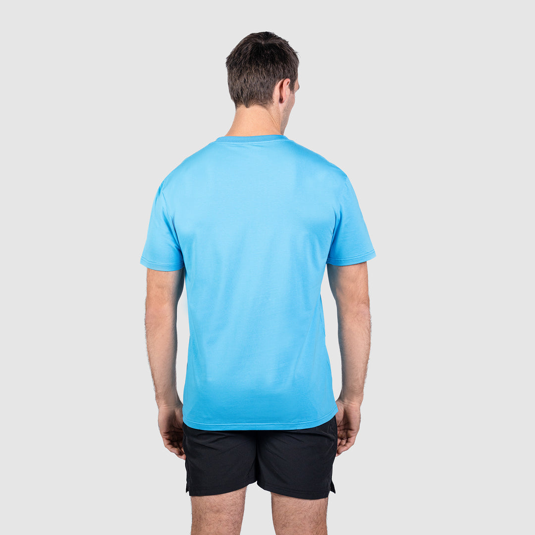 TWL - OVERSIZED T-SHIRT - EMBLEM - SKY WAVE
