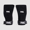 TWL - EVERYDAY LEATHER GRIPS - FINGERLESS - BLACK
