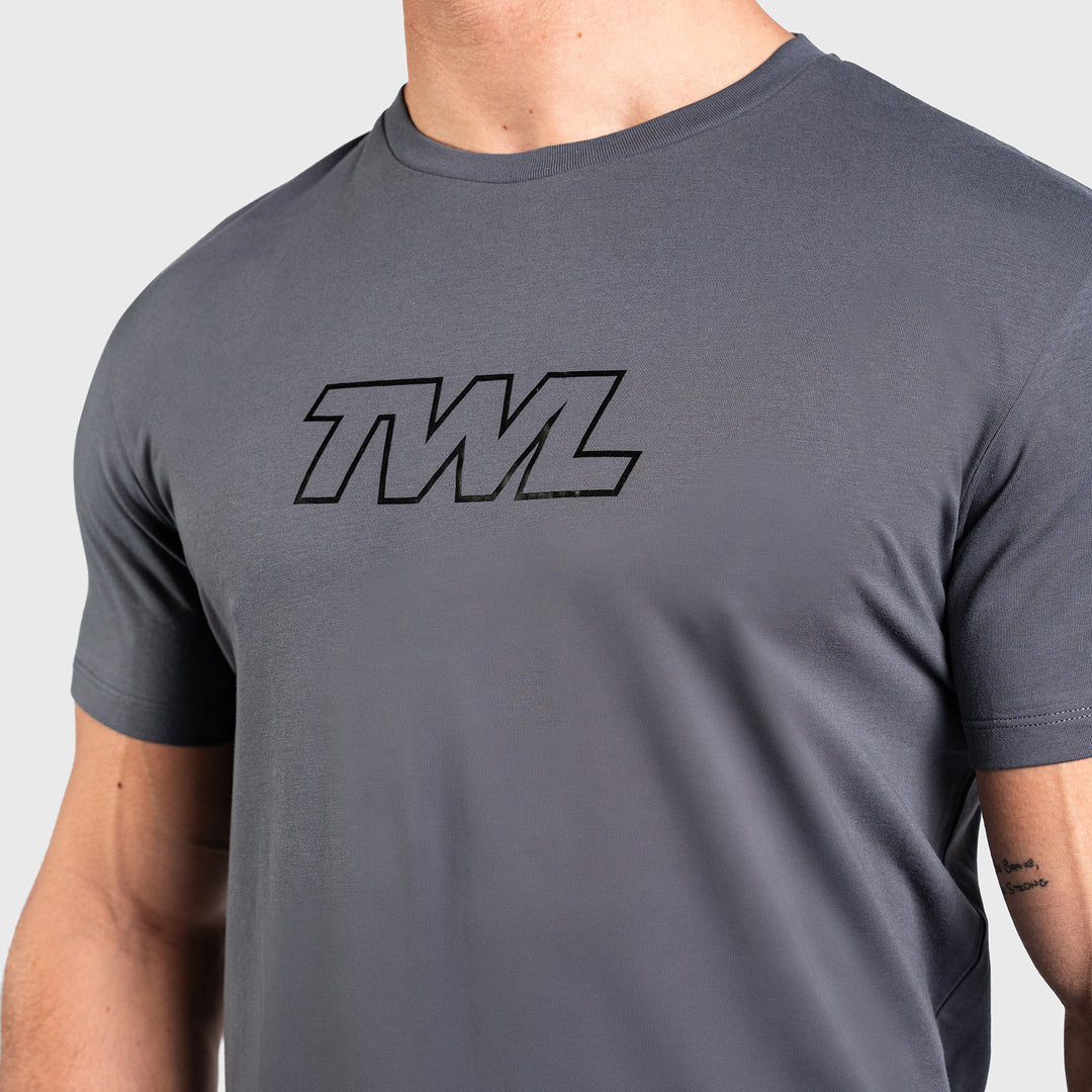 TWL - MEN'S EVERYDAY T-SHIRT - ATHLETE - DARK GREY