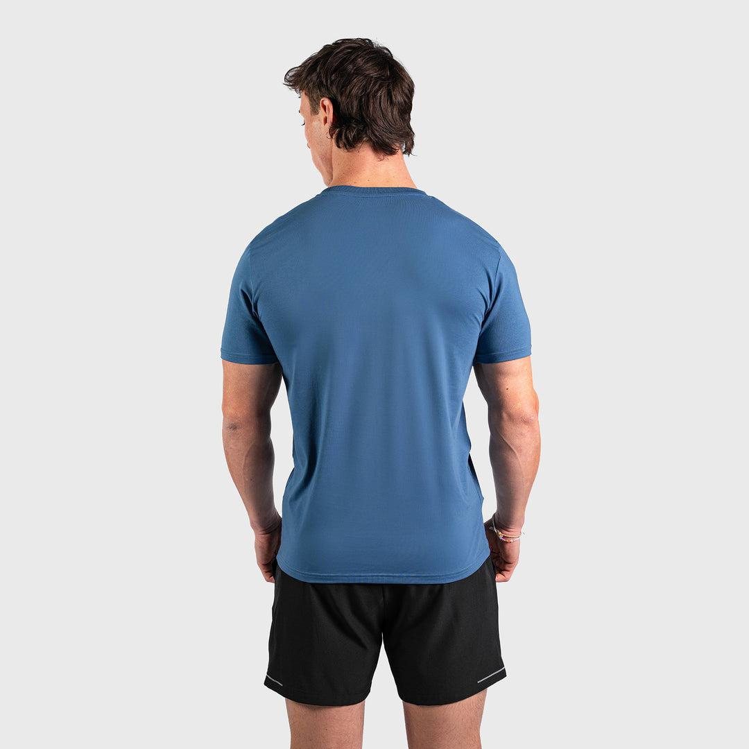 TWL - MEN'S EVERYDAY T-SHIRT - EMBLEM - BLUE