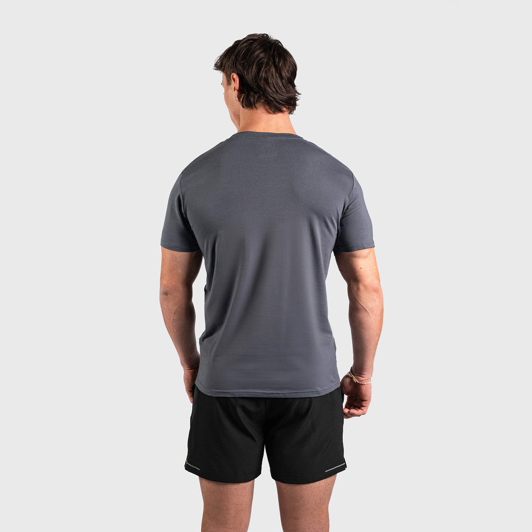 TWL - MEN'S EVERYDAY T-SHIRT - EMBLEM - DARK GREY