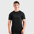 TWL - OVERSIZED T-SHIRT - ATHLETE - BLACKOUT