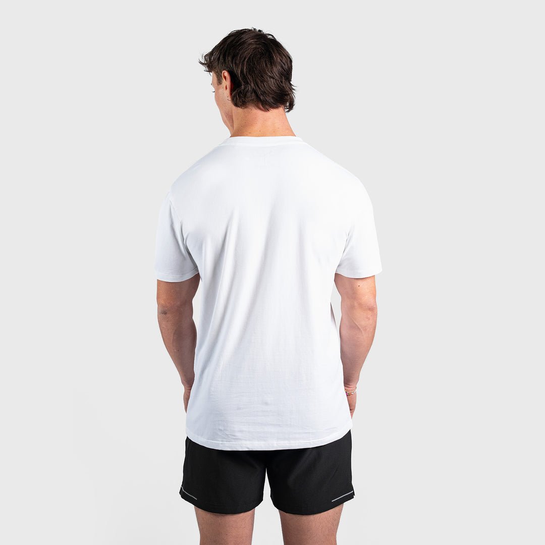 TWL - OVERSIZED T-SHIRT - ATHLETE - WHITE